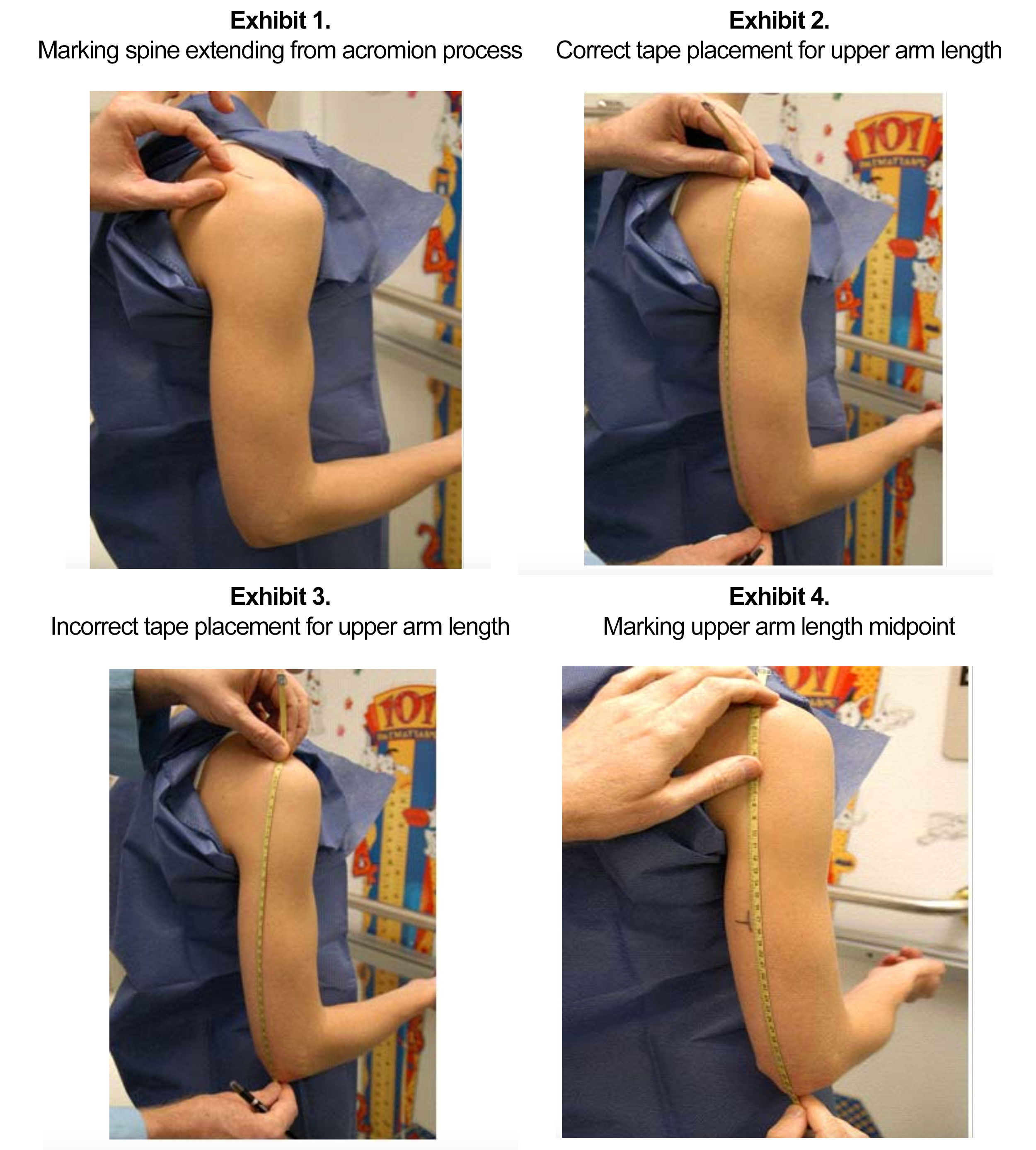 Exhibits 1 through 4